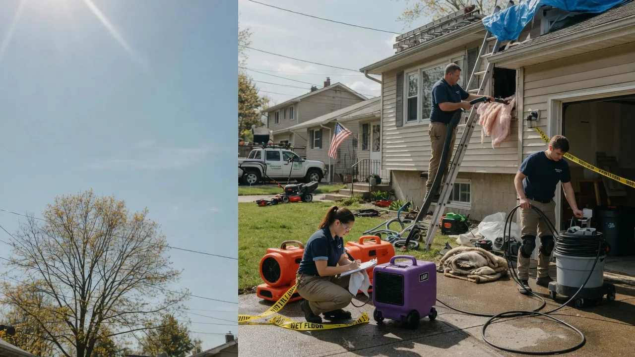 Emergency Water Removal in Hamilton, OH near me